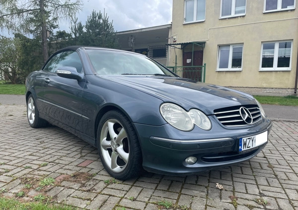 Mercedes-Benz CLK cena 27600 przebieg: 243716, rok produkcji 2004 z Żyrardów małe 352